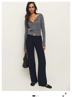 Reformation Vida Low Rise Pant NWT Size 10